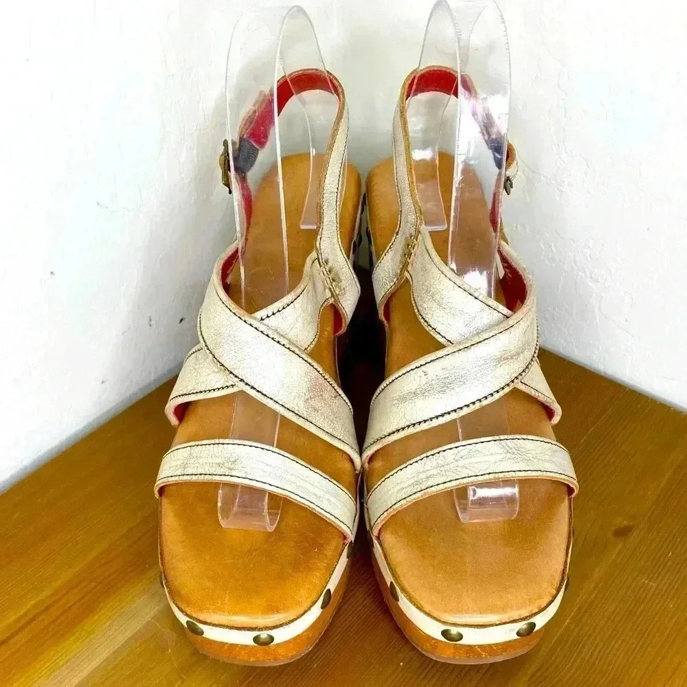 NEW BED STU Mediation Nectar Lux Butterfly Platform Sandals Size 10